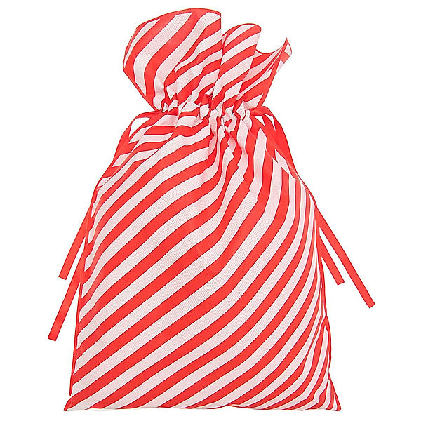 RICO DESIGN Geschenktasche XXL CHRISTMAS ROCKS! (46x69cm) in rot/weiss