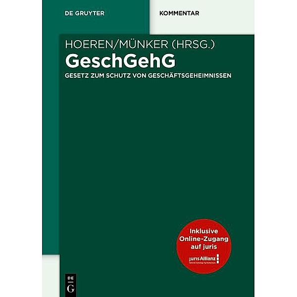 GeschGehG / De Gruyter Kommentar