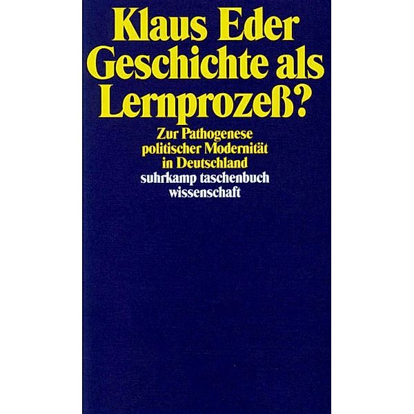 Geschichte als Lernprozess?, Klaus Eder