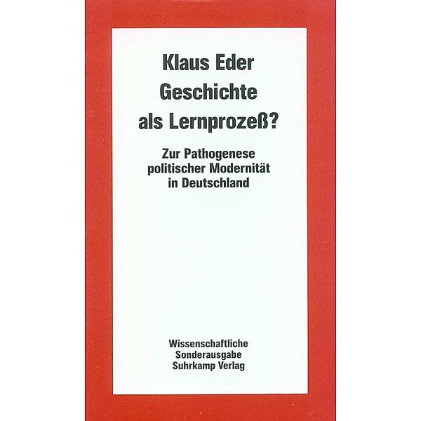 Geschichte als Lernprozeß?, Klaus Eder