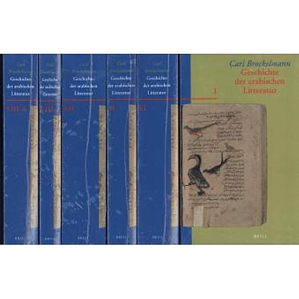 Geschichte der Arabischen Litteratur, 6 Bde., Carl Brockelmann