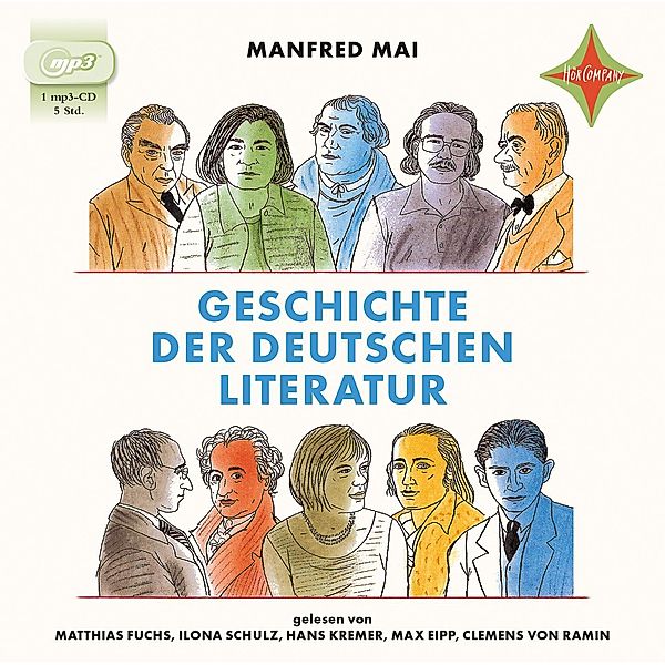 Geschichte der deutschen Literatur, Audio-CD, Manfred Mai