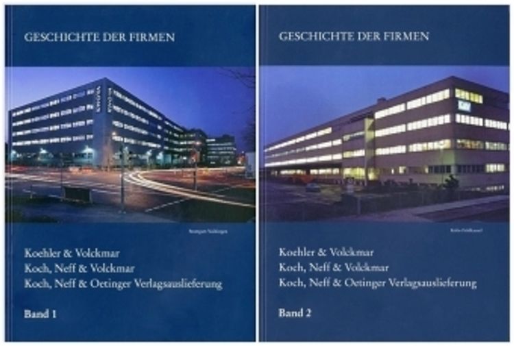 Geschichte der Firmen Koehler & Volckmar, Koch Neff & Volckmar, Koch Neff &  Oetinger Verlagsauslieferung und der Gründun | Weltbild.ch
