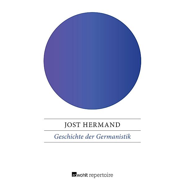 Geschichte der Germanistik, Jost Hermand
