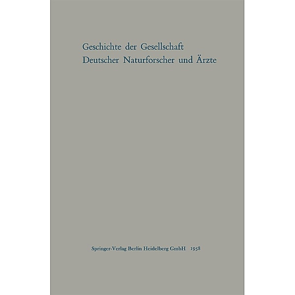 Geschichte der Gesellschaft Deutscher Naturforscher und Ärzte, M. Pfannenstiel