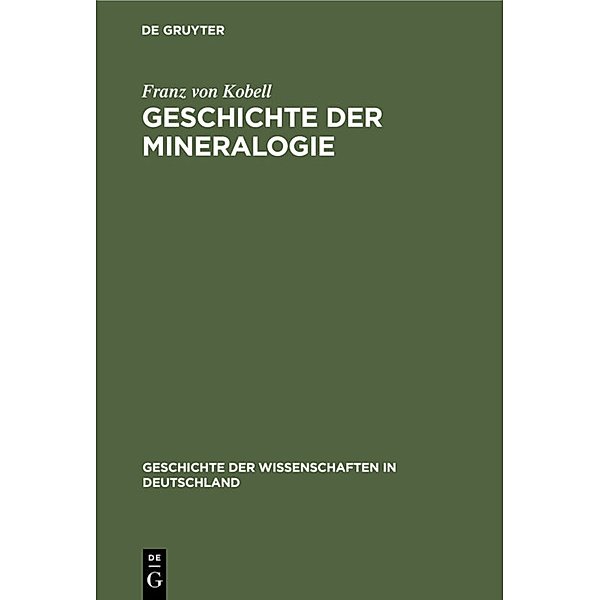 Geschichte der Mineralogie, Franz von Kobell