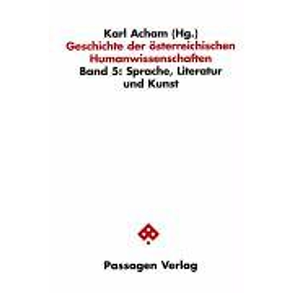 Geschichte der österreichischen Humanwissenschaften