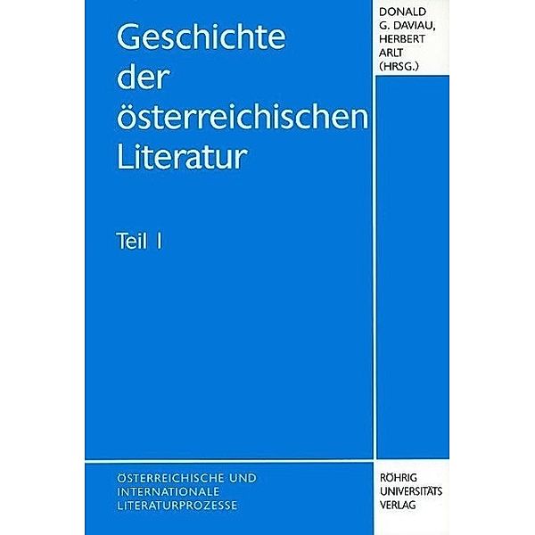 Geschichte der österreichischen Literatur