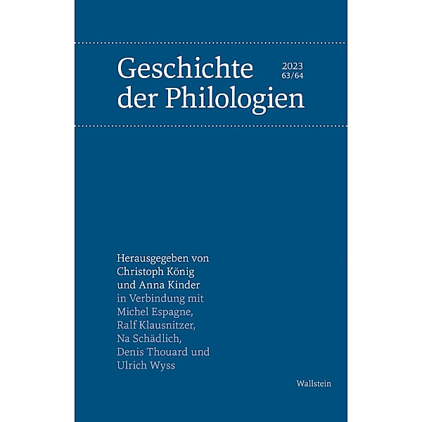 Geschichte der Philologien