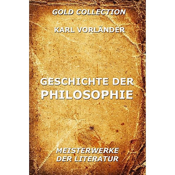 Geschichte der Philosophie, Karl Vorländer