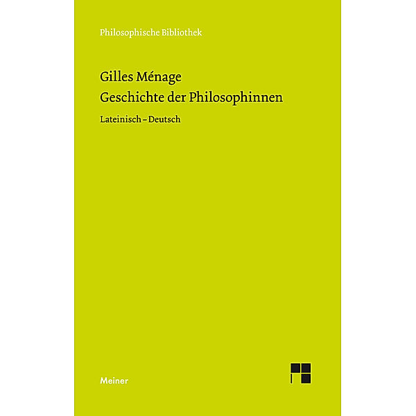 Geschichte der Philosophinnen, Gilles Ménage