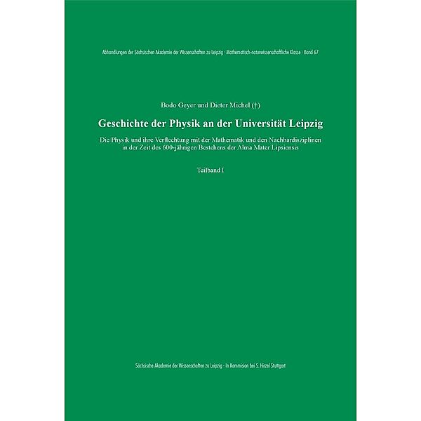 Geschichte der Physik an der Universität Leipzig, Dieter Michel, Bodo Geyer