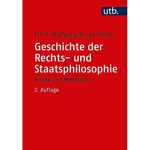 Geschichte der Rechts- und Staatsphilosophie, Ernst-Wolfgang Böckenförde