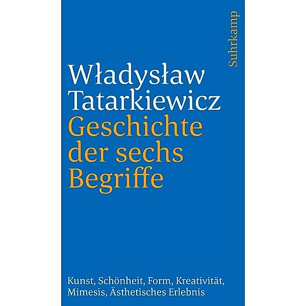 Geschichte der sechs Begriffe, Wladyslaw Tatarkiewicz