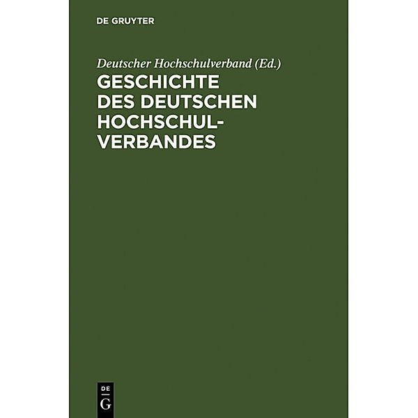 Geschichte des Deutschen Hochschulverbandes