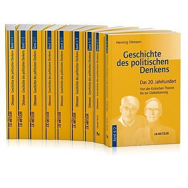 Geschichte des politischen Denkens, 4 Bde. in 9 Tl.-Bdn., Henning Ottmann