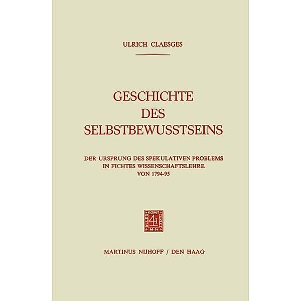 Geschichte des Selbstbewusstseins, Ulrich Claesges