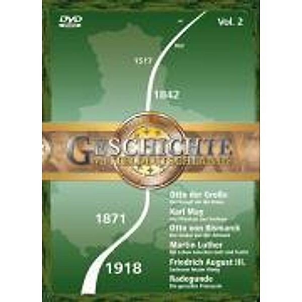 Geschichte Mitteldeutschlands.Vol.2,2 DVDs
