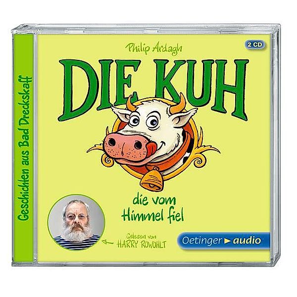 Geschichten aus Bad Dreckskaff 2. Die Kuh, die vom Himmel fiel, 2 Audio-CD, Philip Ardagh