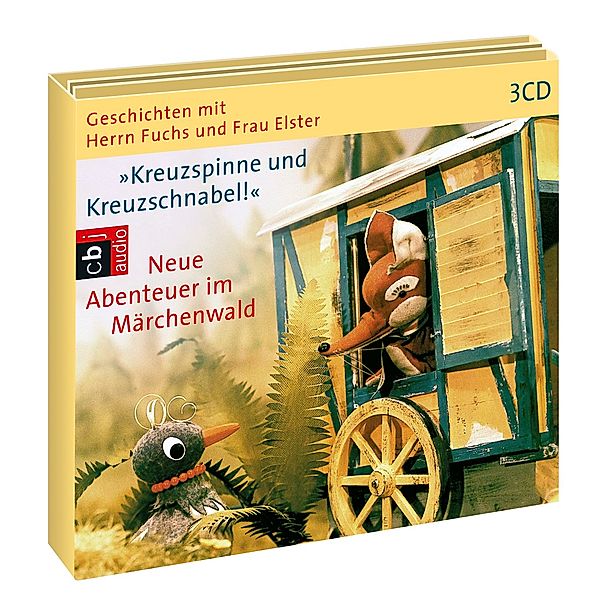 Geschichten mit Herrn Fuchs und Frau Elster - Kreuzspinne und Kreuzschnabel!,3 Audio-CDs, Ursula Sturm, Gerhard Sturm, Heinz Fülfe