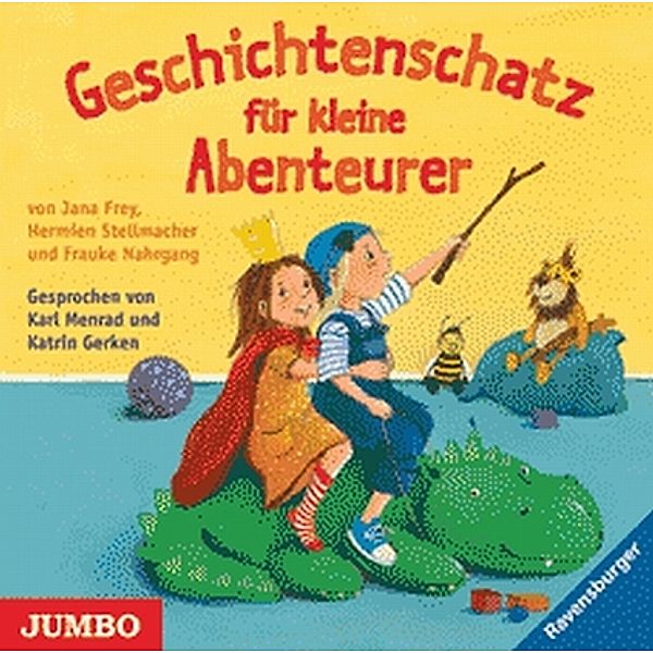 Geschichtenschatz für kleine Abenteurer, Audio-CD, K. Menrad & K.Gerken