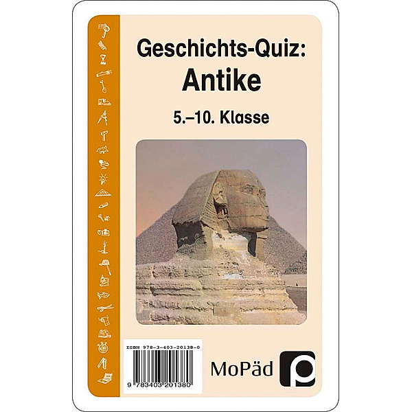 Persen Verlag in der AAP Lehrerwelt Geschichts-Quiz: Antike (Kartenspiel), Frank Lauenburg
