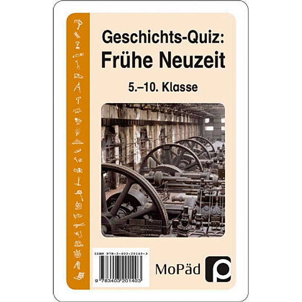 Geschichts-Quiz: Frühe Neuzeit (Kartenspiel), Frank Lauenburg