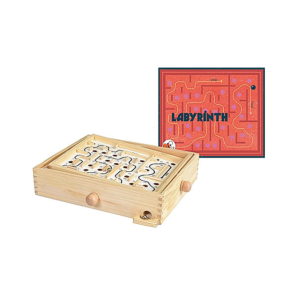 Egmont Toys Geschicklichkeitesspiel LABYRINTH aus Holz