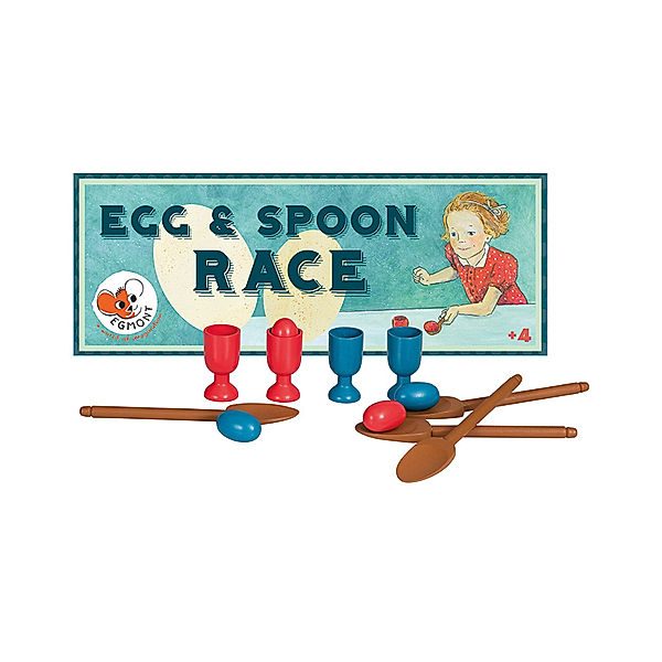 Egmont Toys Geschicklichkeitsspiel EGG & SPOON RACE