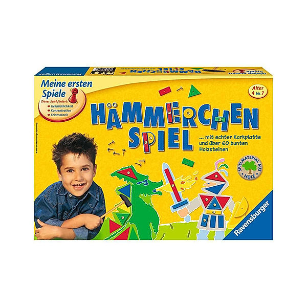 Ravensburger Verlag Geschicklichkeitsspiel - HÄMMERCHEN-SPIEL