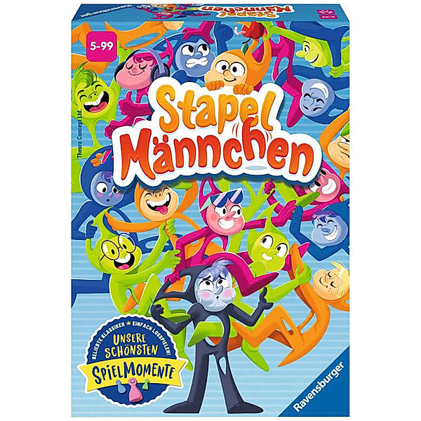 Ravensburger Verlag Geschicklichkeitsspiel STAPELMÄNNCHEN, Theora Concept Ltd