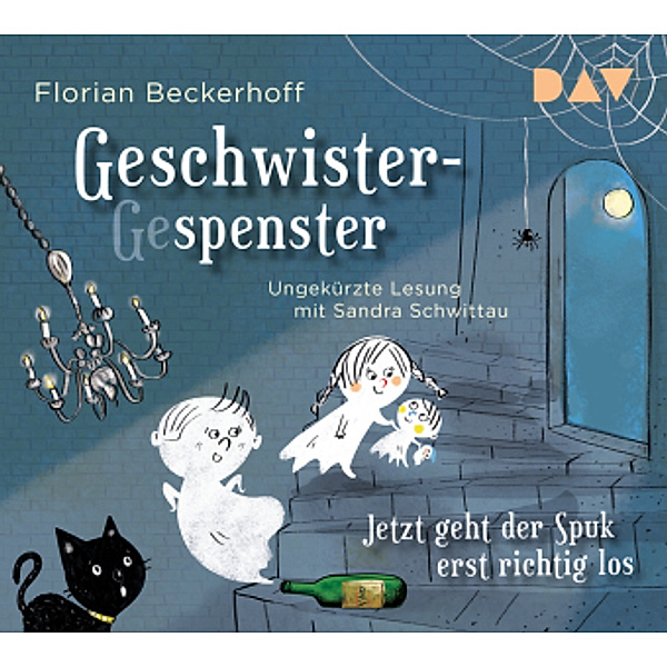 Geschwister-Gespenster - Jetzt geht der Spuk erst richtig los, 2 Audio-CDs, Florian Beckerhoff