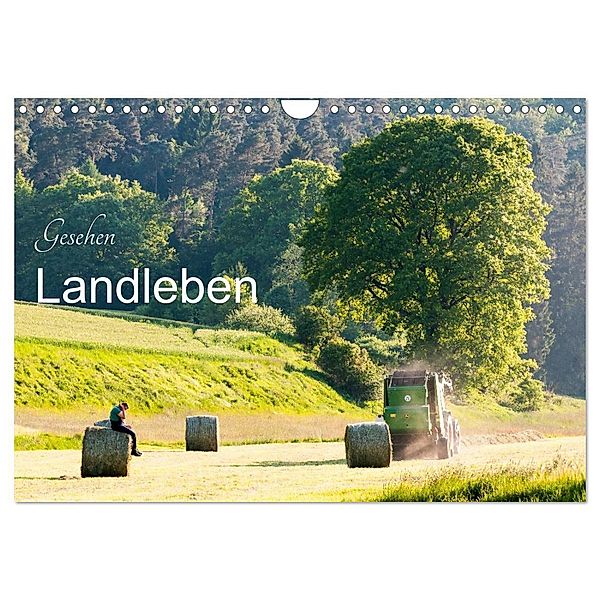 Gesehen - Landleben (Wandkalender 2024 DIN A4 quer), CALVENDO Monatskalender, Karl-Günter Balzer