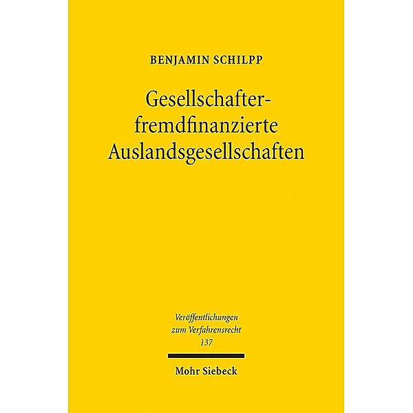 Gesellschafterfremdfinanzierte Auslandsgesellschaften, Benjamin Schilpp