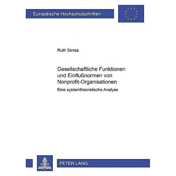 Gesellschaftliche Funktionen und Einflussformen von Nonprofit-Organisationen, Ruth Simsa