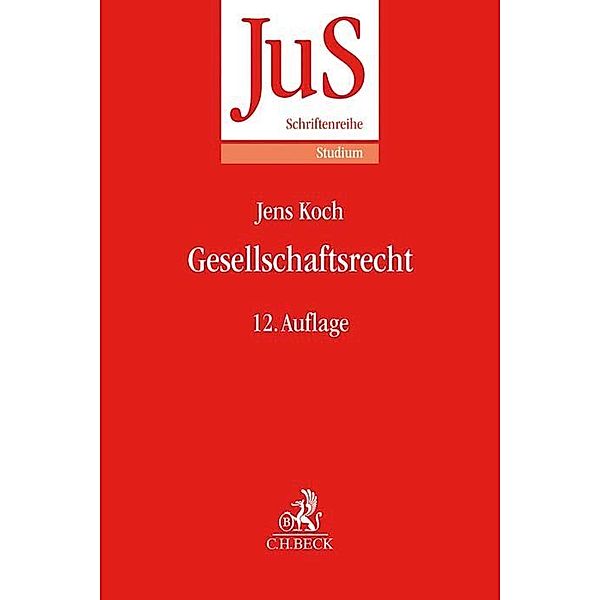 Gesellschaftsrecht, Jens Koch