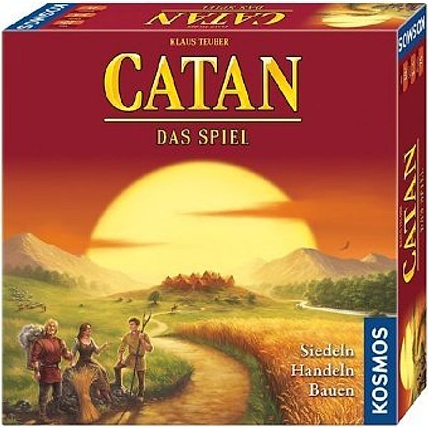 KOSMOS Gesellschaftsspiel – Catan - Das Spiel, Klaus Teuber