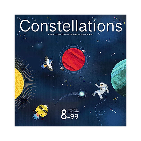 Djeco Gesellschaftsspiel CONSTELLATIONS 11-teilig