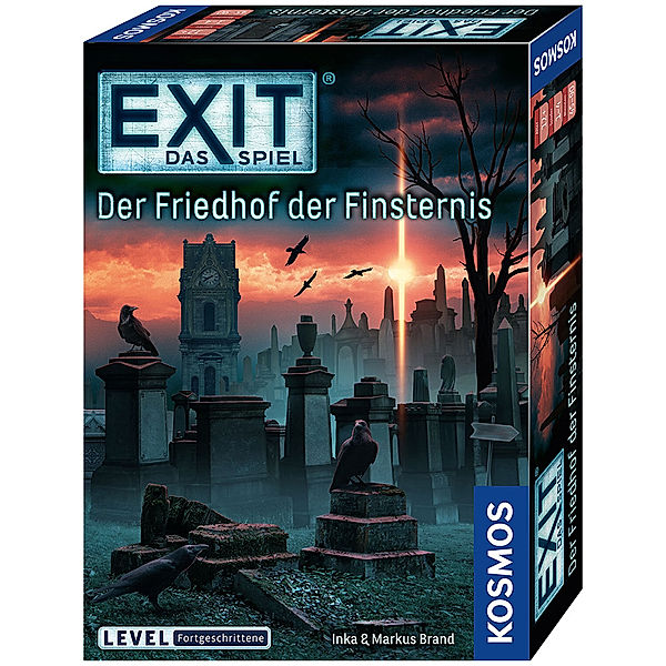 KOSMOS Gesellschaftsspiel EXIT Das Spiel – Der Friedhof der Finsternis