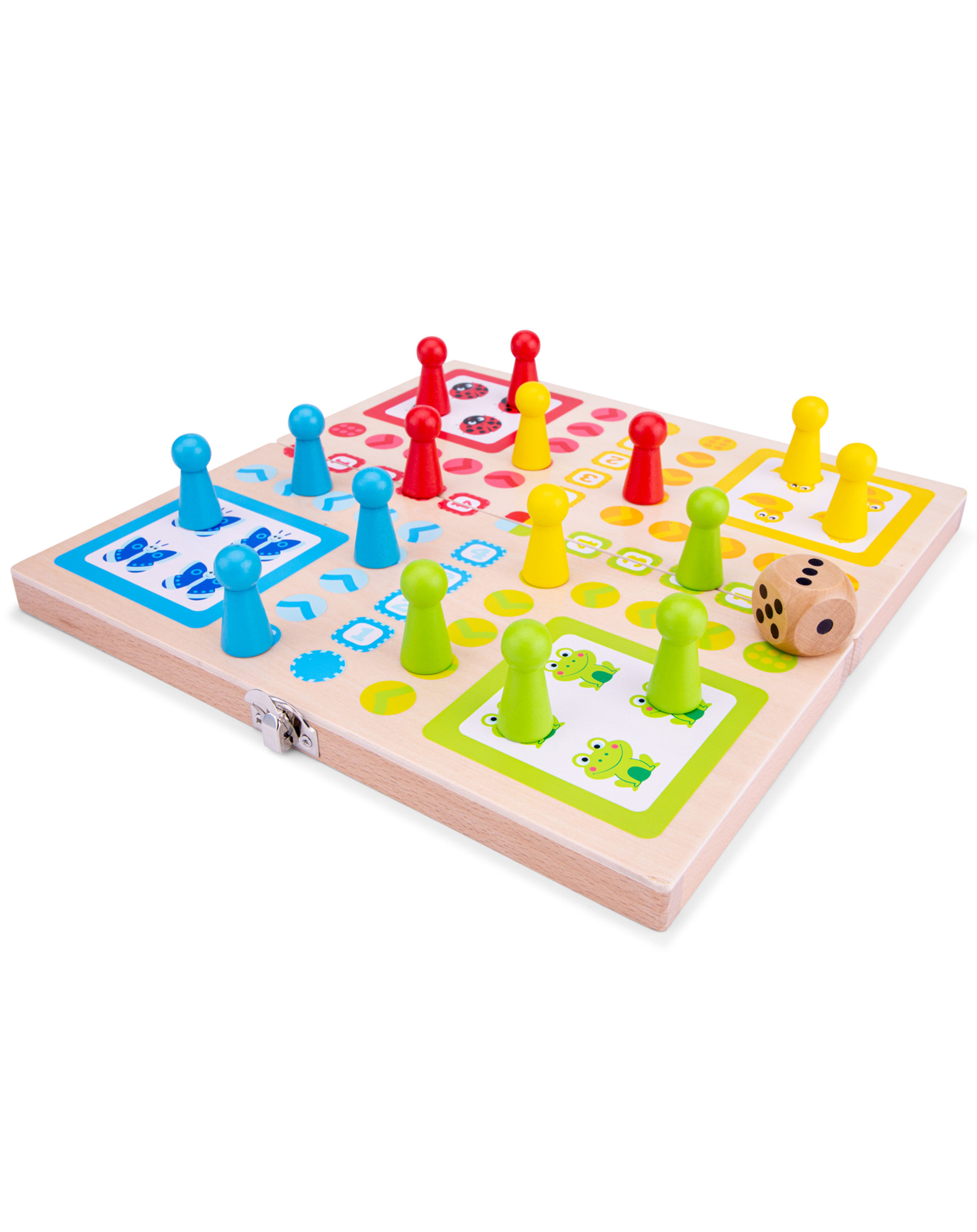 Gesellschaftsspiel LUDO aus Holz kaufen | tausendkind.de