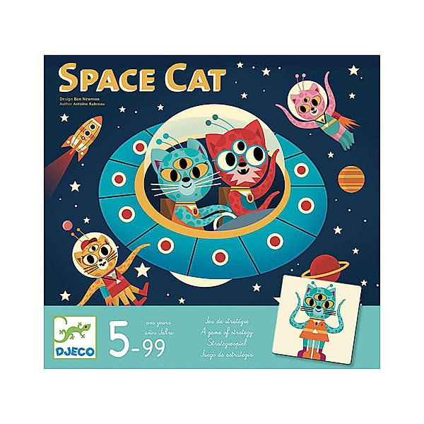 Djeco Gesellschaftsspiel SPACE CAT