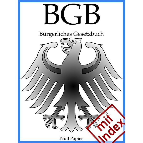 Gesetze bei Null Papier: BGB, Jürgen Schulze