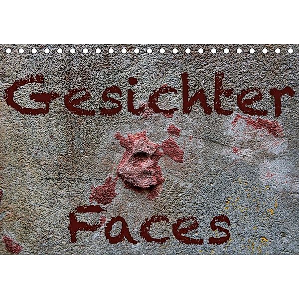 Gesichter - Faces (Tischkalender 2021 DIN A5 quer), Maria Reichenauer