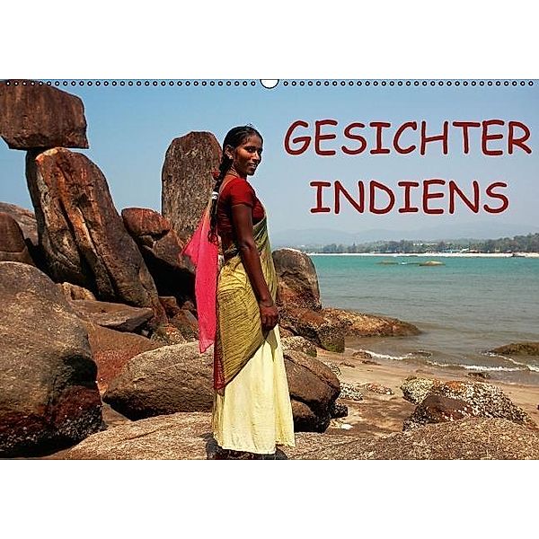 Gesichter Indiens (Wandkalender 2017 DIN A2 quer), Martin Rauchenwald