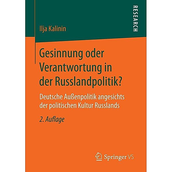 Gesinnung oder Verantwortung in der Russlandpolitik?, Ilja Kalinin