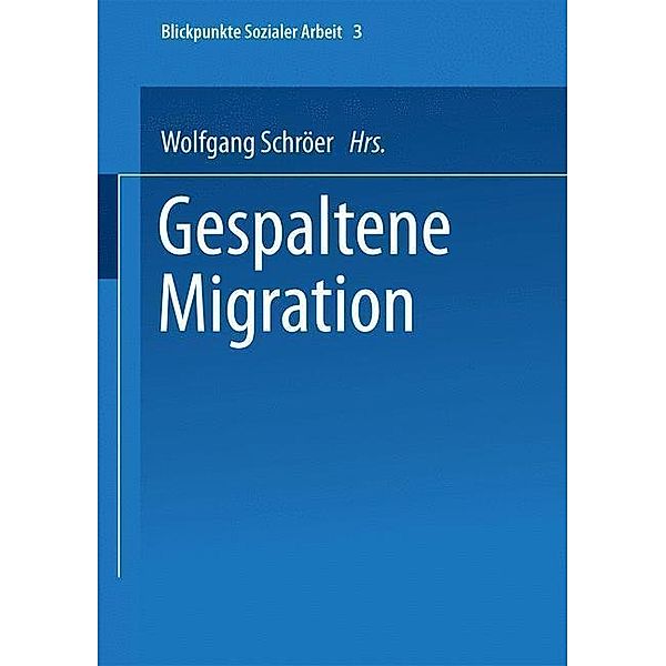 Gespaltene Migration / Blickpunkte Sozialer Arbeit Bd.3