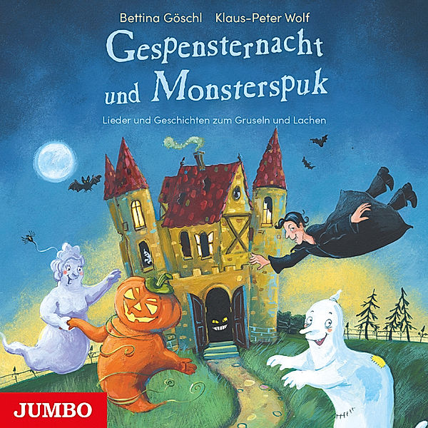 Gespensternacht und Monsterspuk. Lieder und Geschichten zum Gruseln und Lachen,1 Audio-CD, Klaus-Peter Wolf, Bettina Göschl