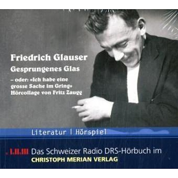 Gesprungenes Glas, 1 Audio-CD, Fritz Zaugg