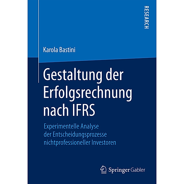 Gestaltung der Erfolgsrechnung nach IFRS, Karola Bastini