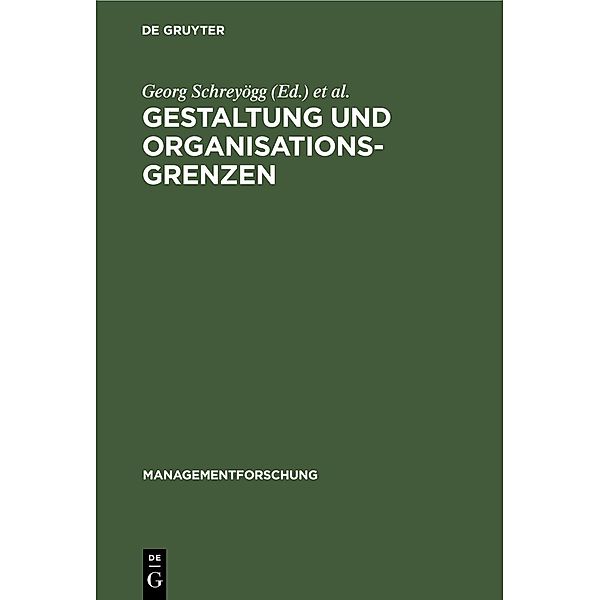 Gestaltung und Organisationsgrenzen